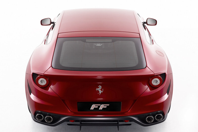 Red Ferrari Ff Car