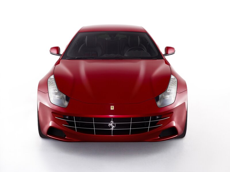 Red Ferrari Ff — Neutral
