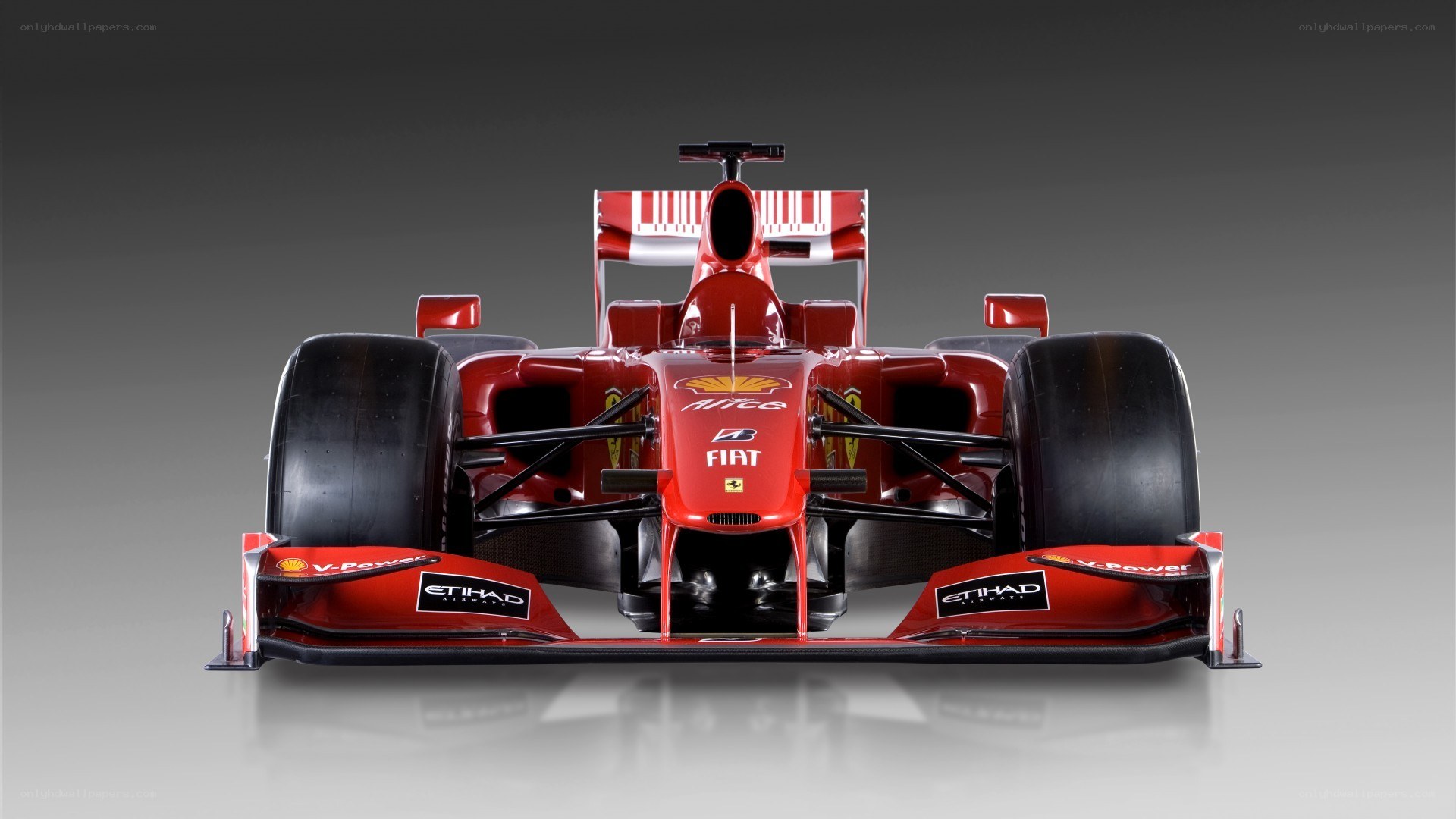 Red Ferrari Formula 1 car