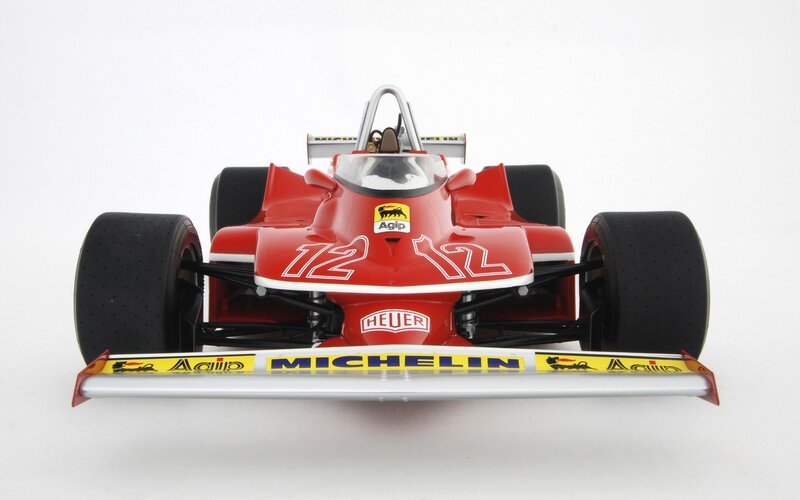 Red Ferrari Formula 1 car