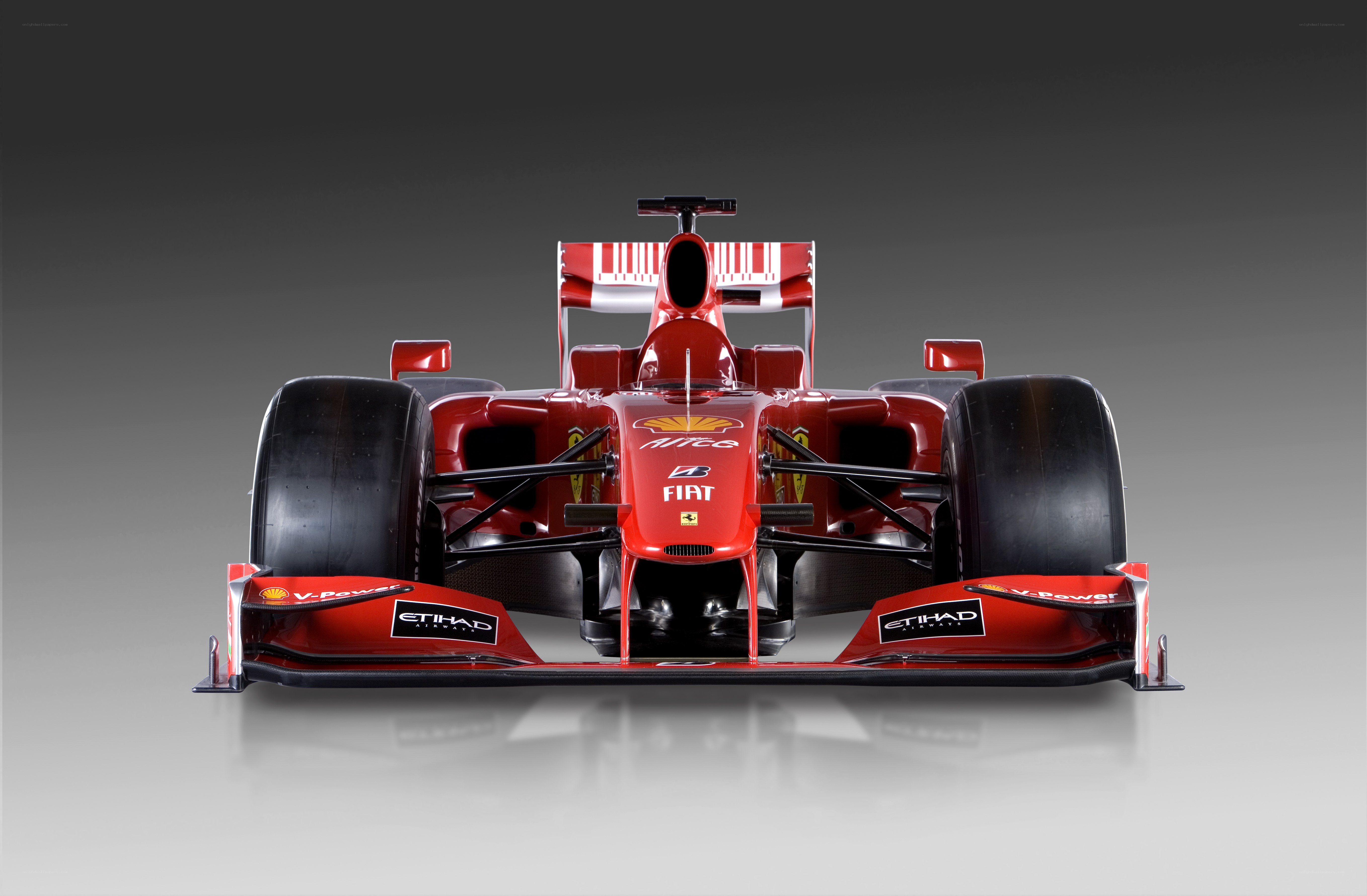 Red Ferrari Formula 1 car