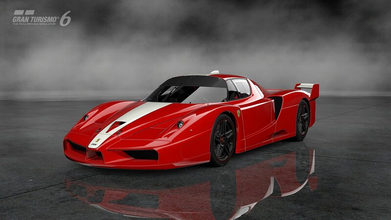 Red Ferrari Fxx — Dramatic, 3d Render