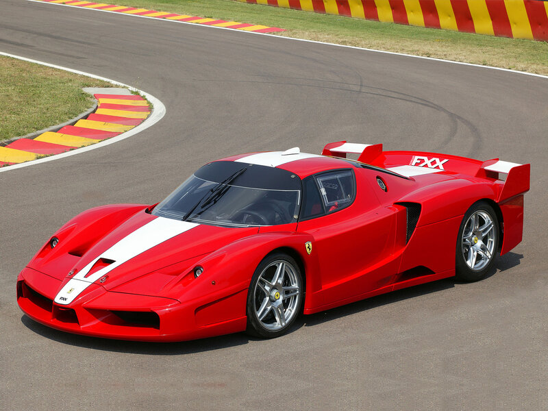 Red Ferrari Fxx — Dynamic