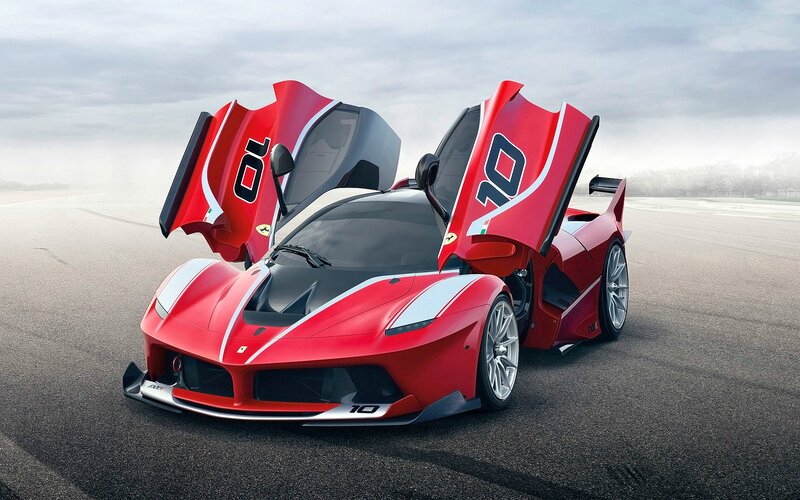 Red Ferrari Fxx K