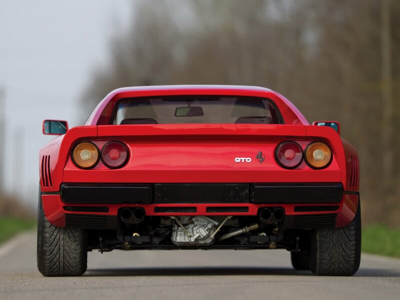 Red Ferrari Gto — Calm, Photograph