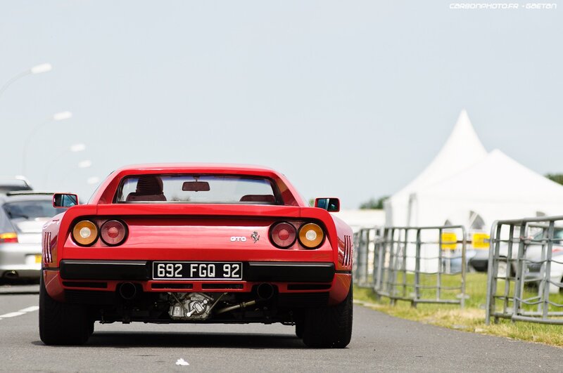 Red Ferrari Gto — Outdoor