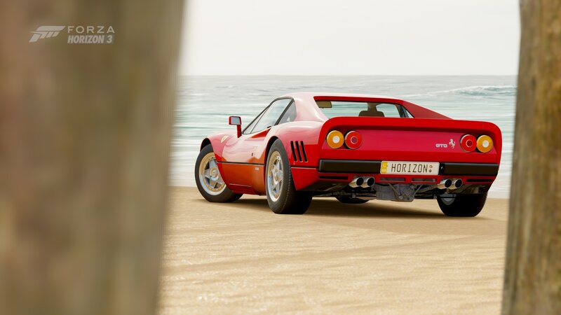 Red Ferrari Gto — Serene