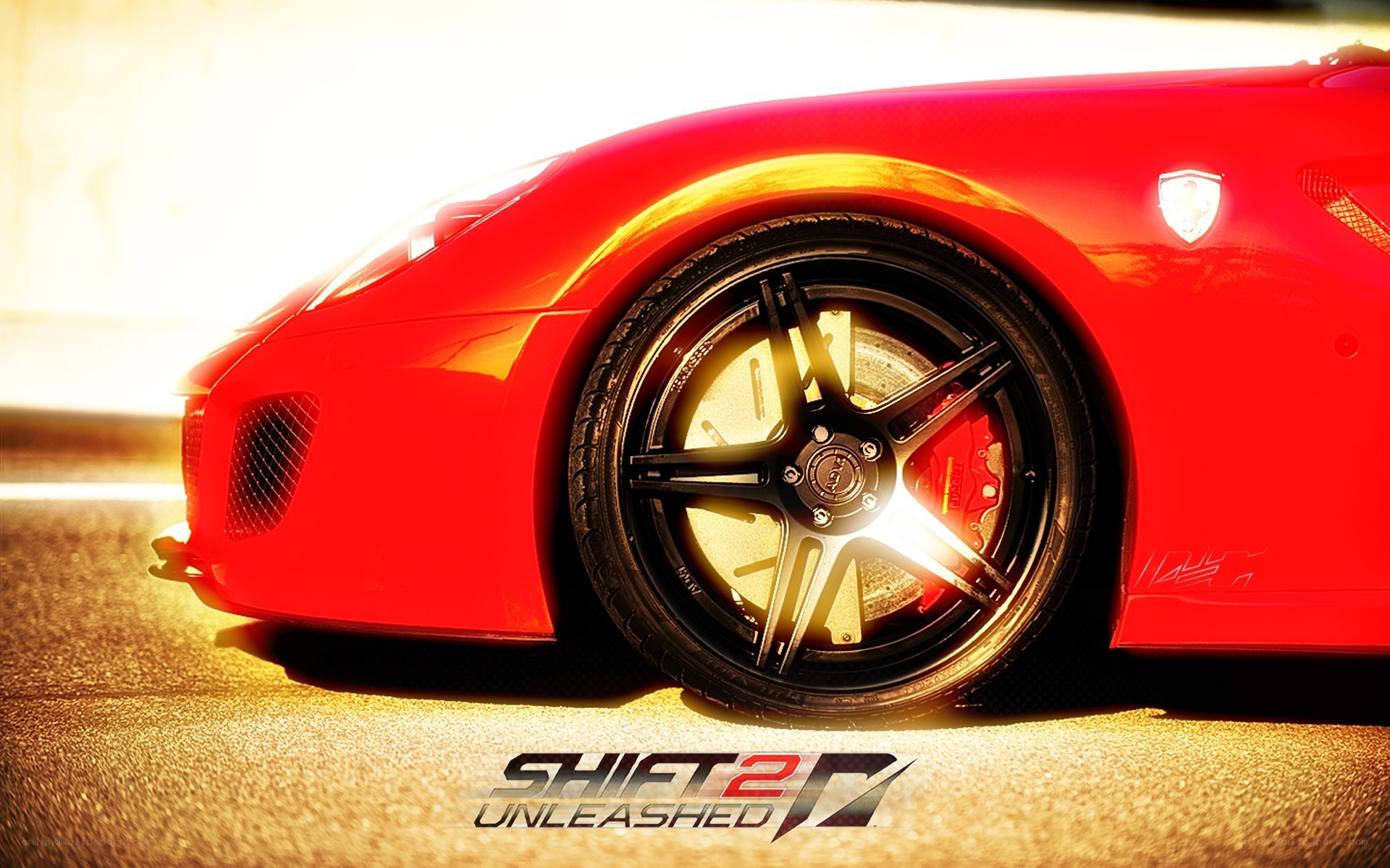 Red Ferrari in Shift 2 Unleashed