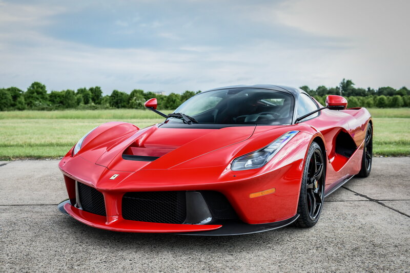 Red Ferrari Laferrari — Calm, Afternoon