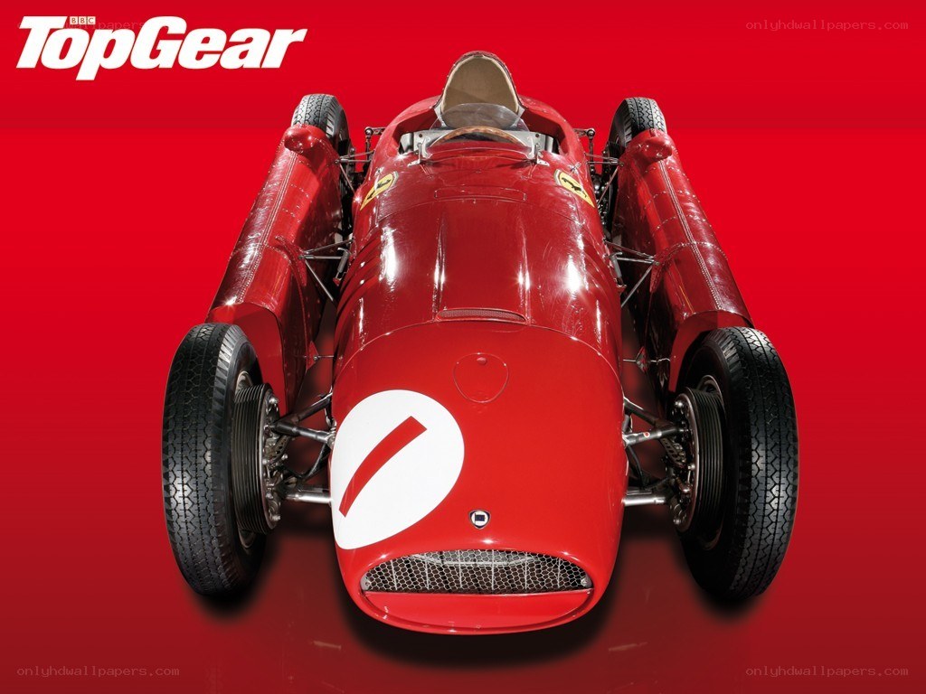 Red Ferrari race car