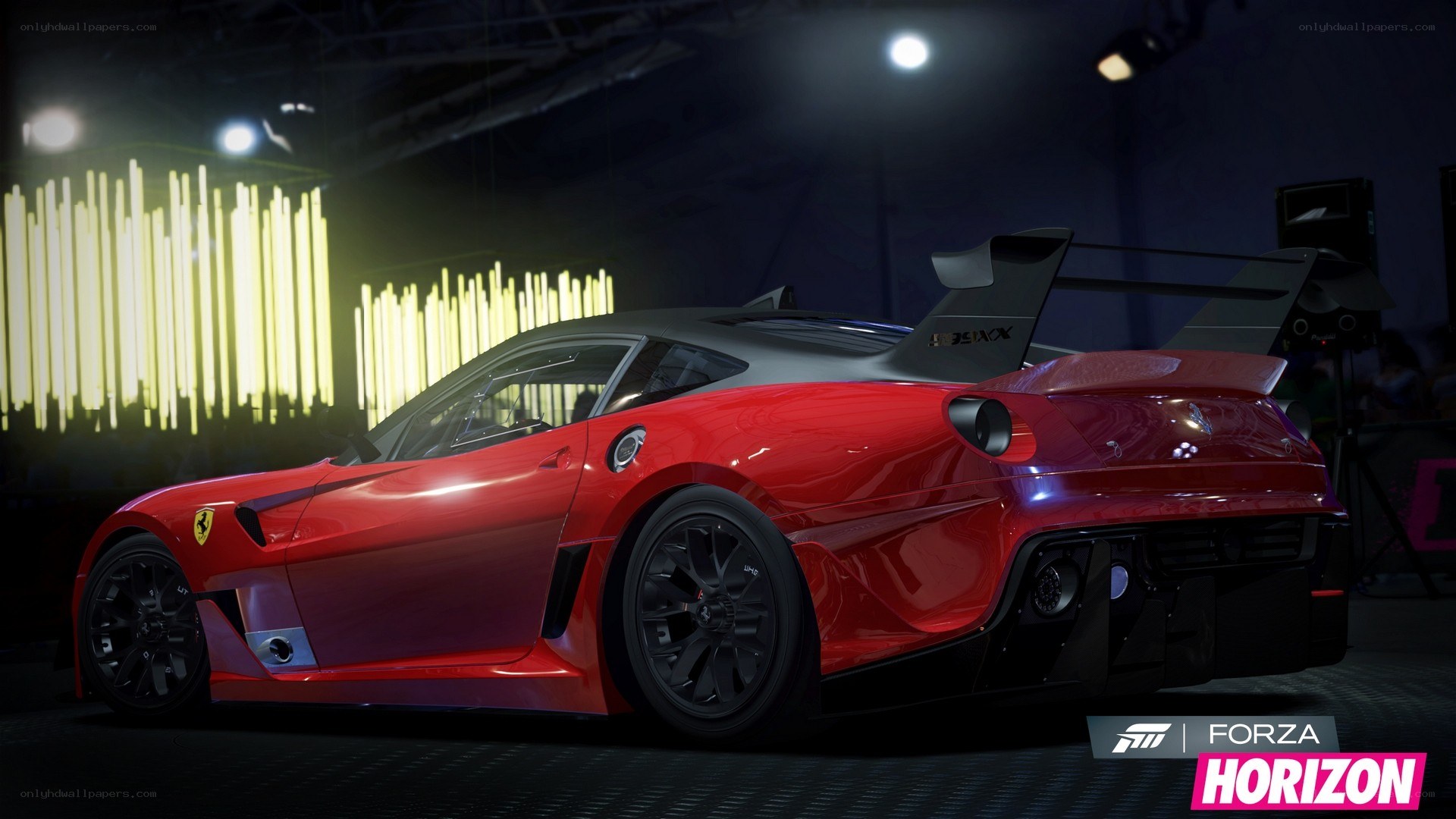 red ferrari race car