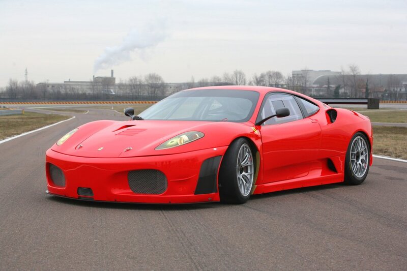 Red Ferrari Race Car — Calm