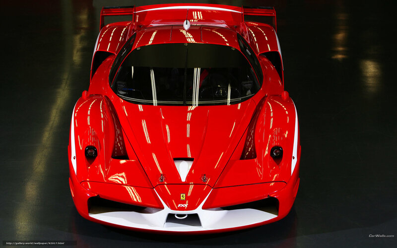 Red Ferrari Race Car — Dramatic, Photograph, Windshield