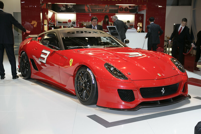 Red Ferrari Race Car — Formal