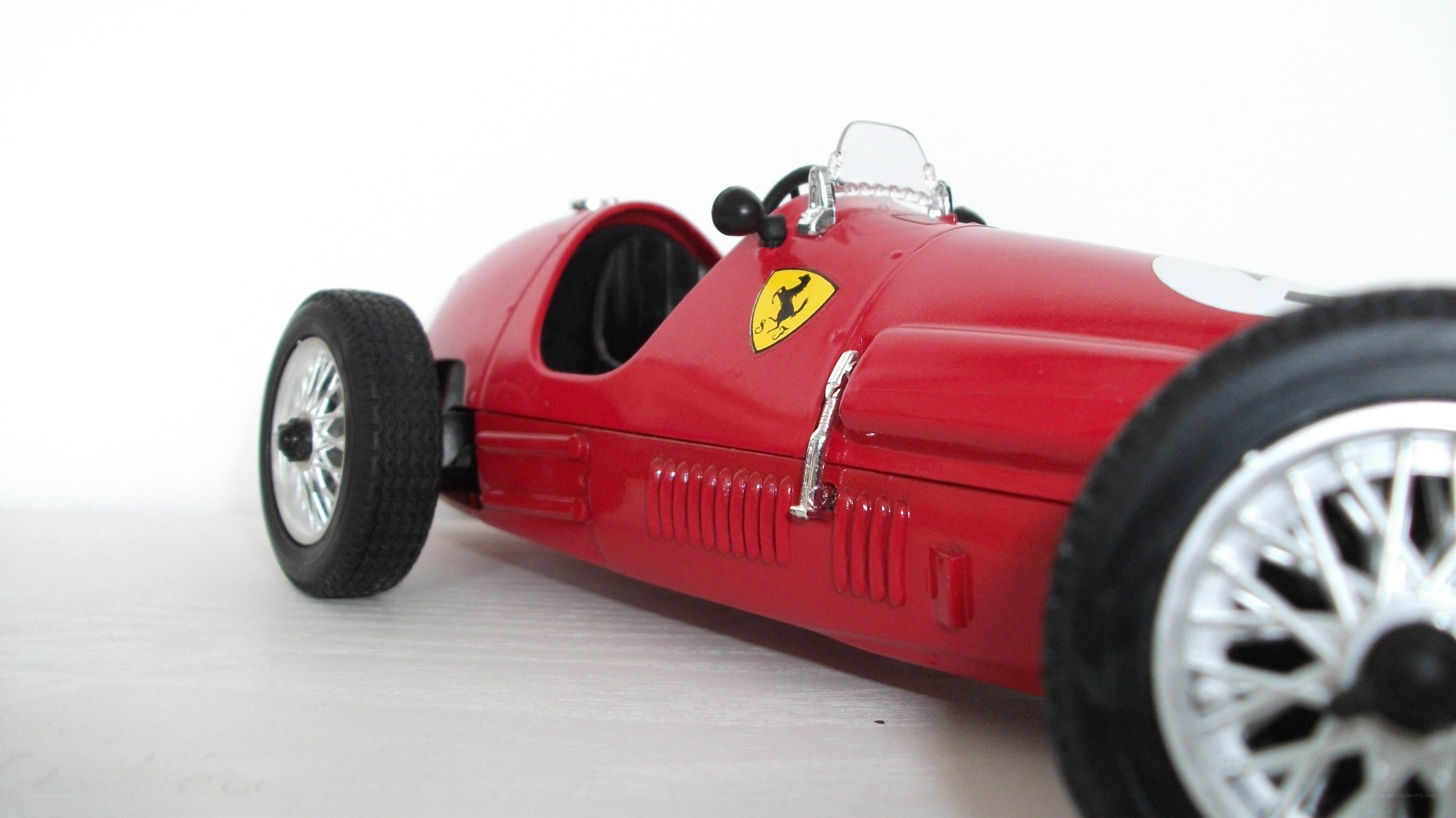 red ferrari race car model