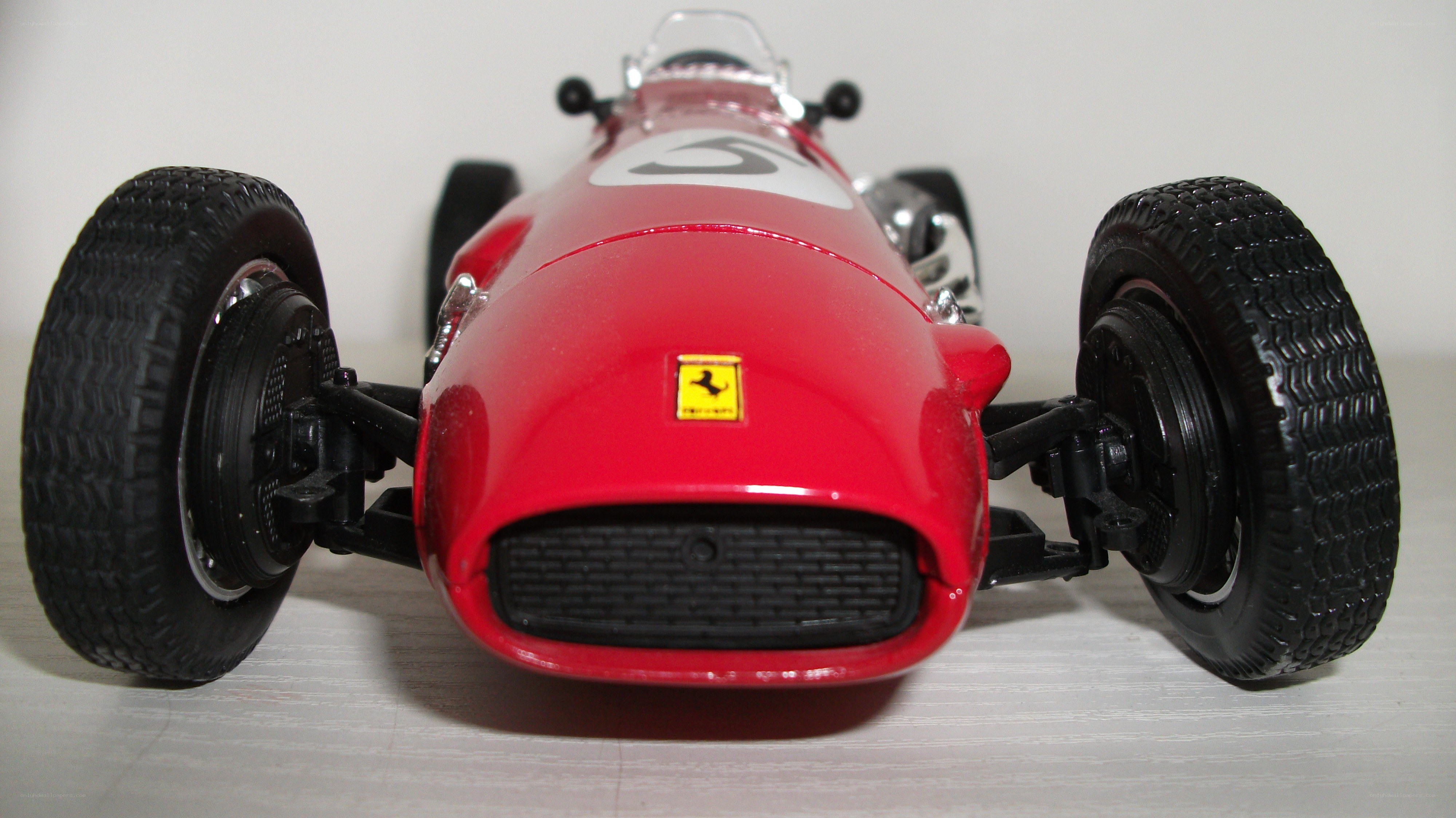 red ferrari race car model