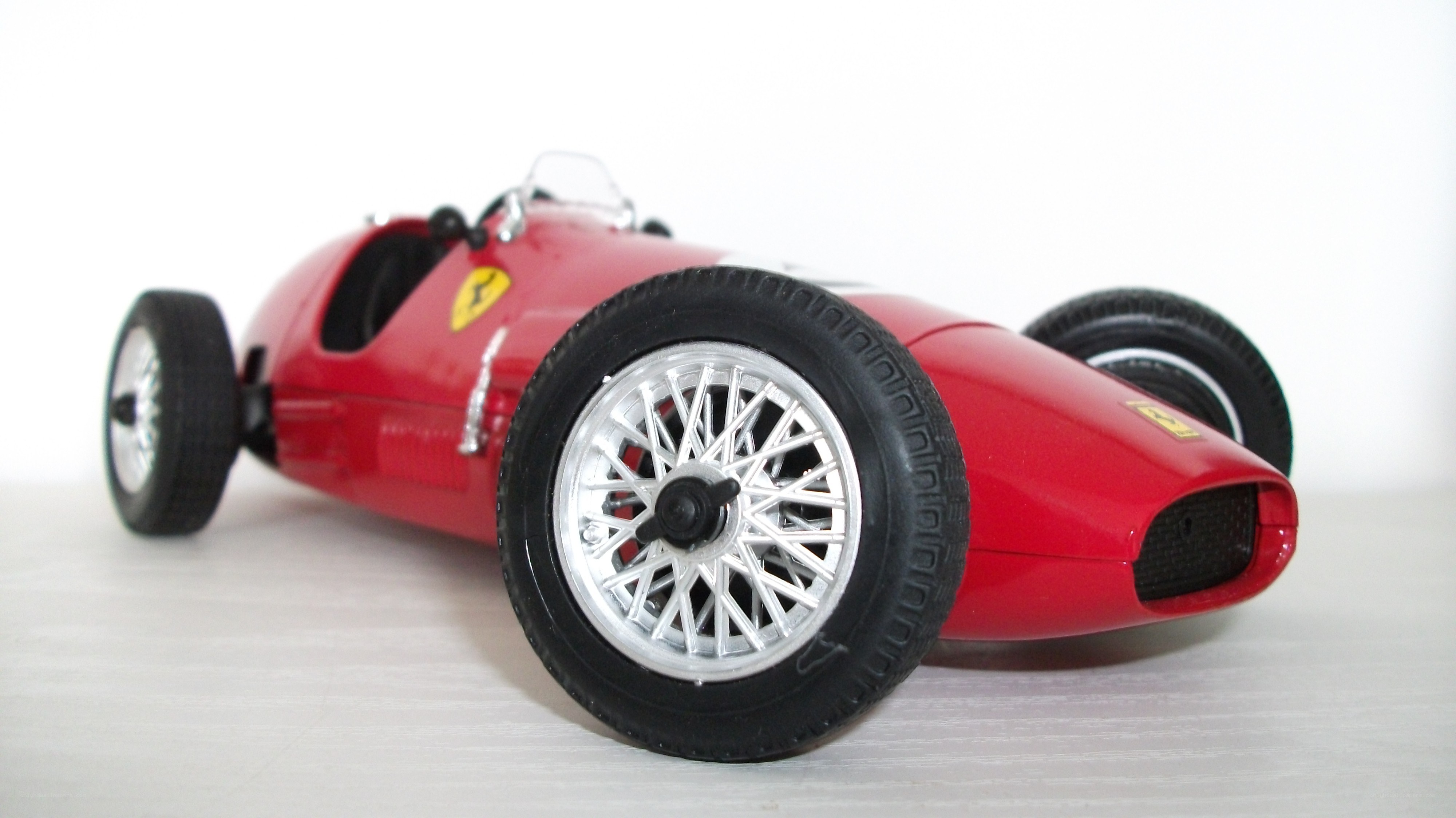 red ferrari race car model