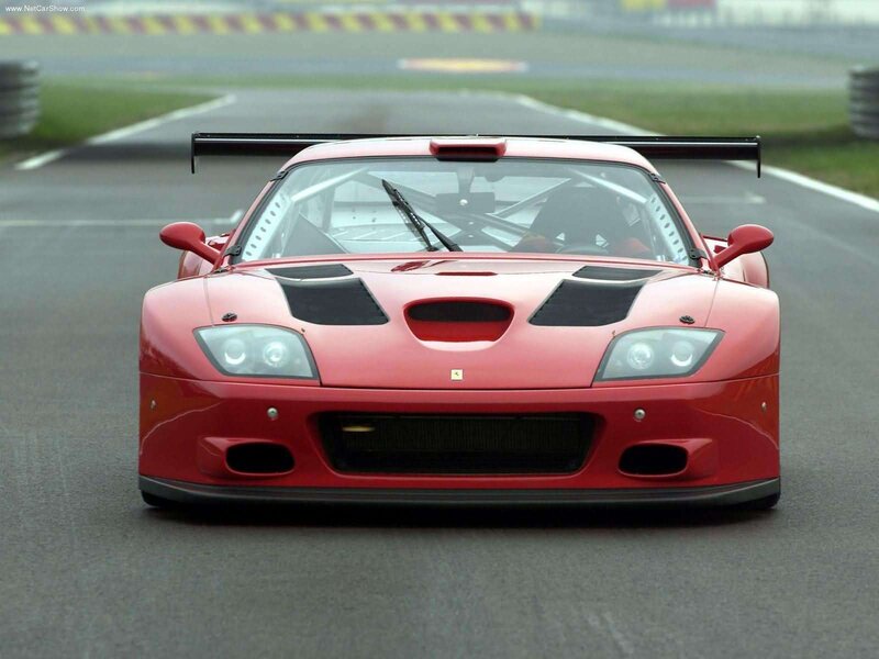 red ferrari race car on track