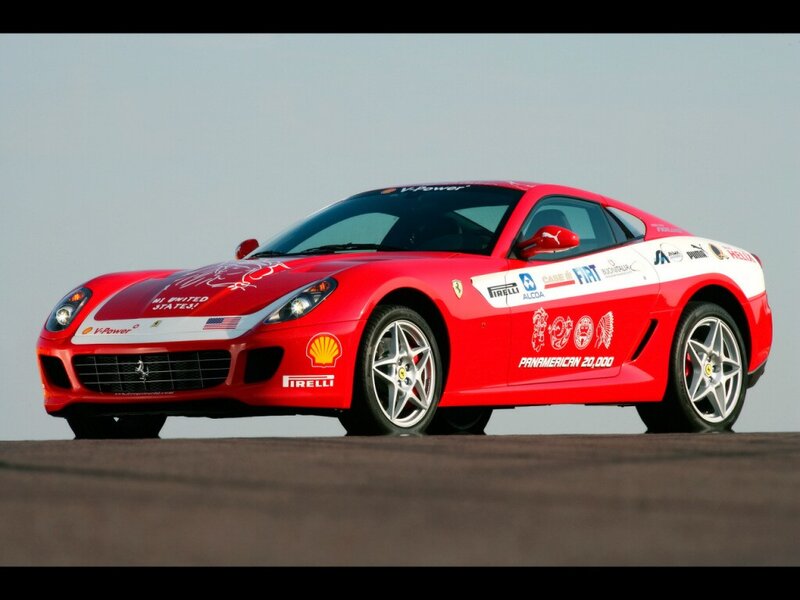 Red Ferrari race car on track
