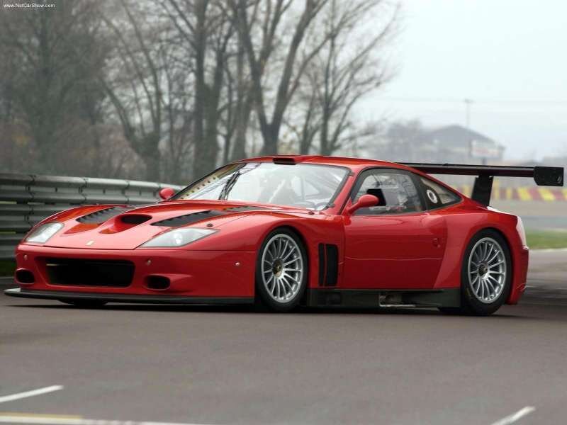 red ferrari race car on track