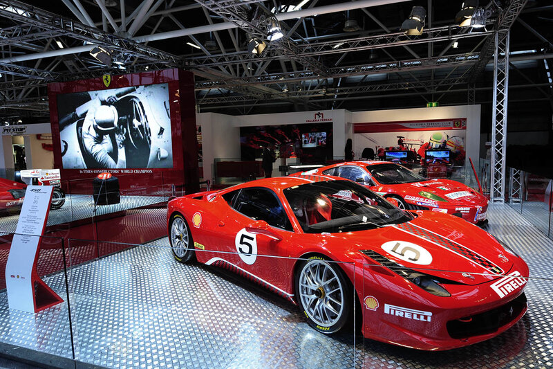 Red Ferrari Race Car — Showcase
