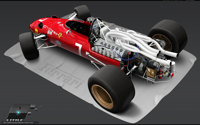Red Ferrari Race Car — Technical