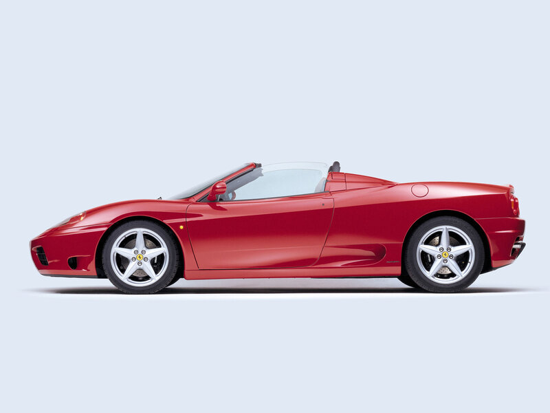 Red Ferrari Roadster — Neutral