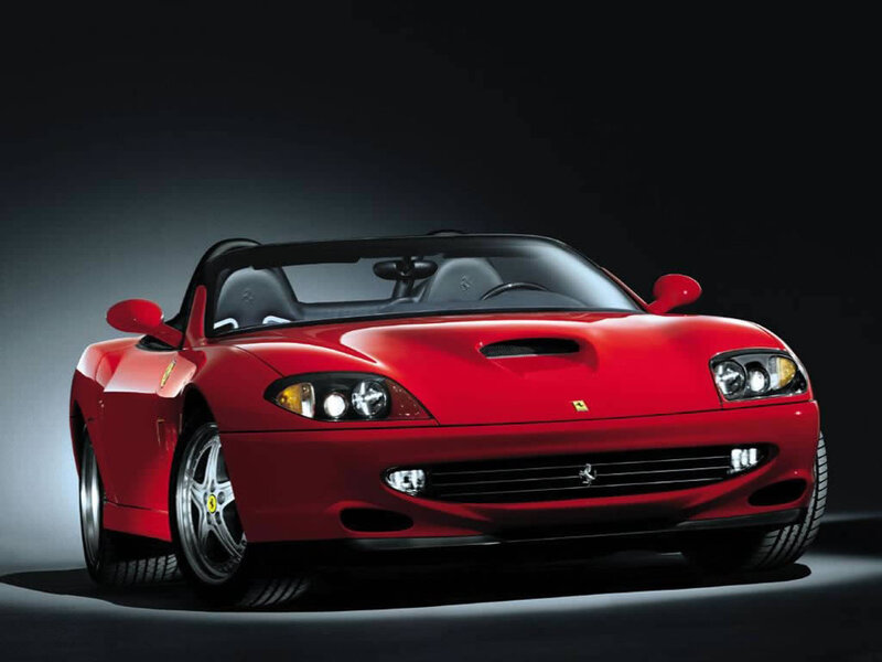 Red Ferrari Roadster