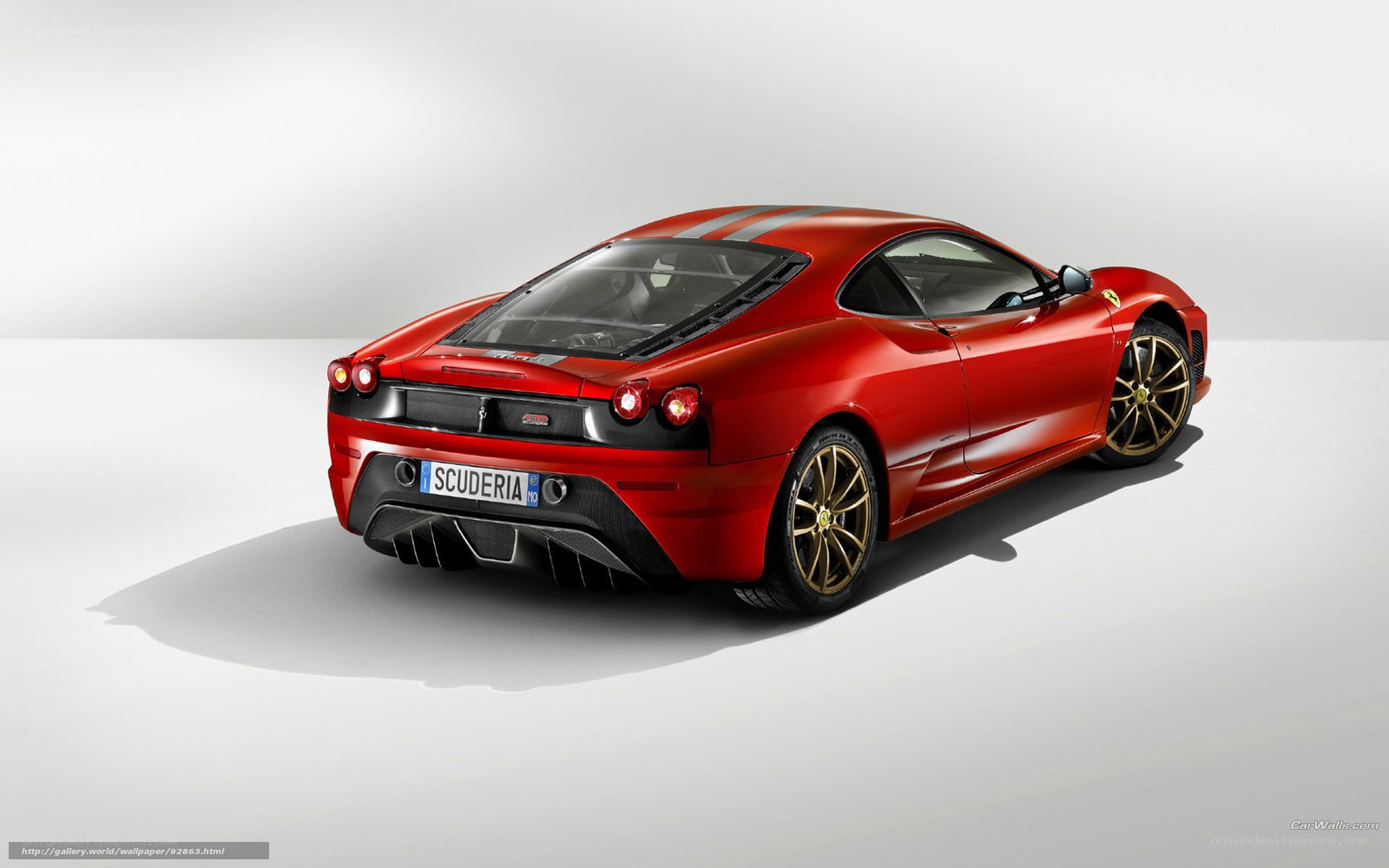 red ferrari scuderia