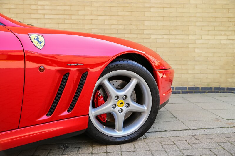 Red Ferrari sports car