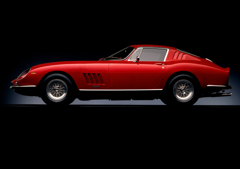 Red Ferrari sports car