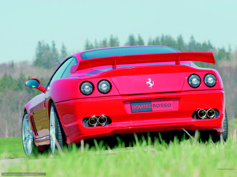 Red Ferrari sports car