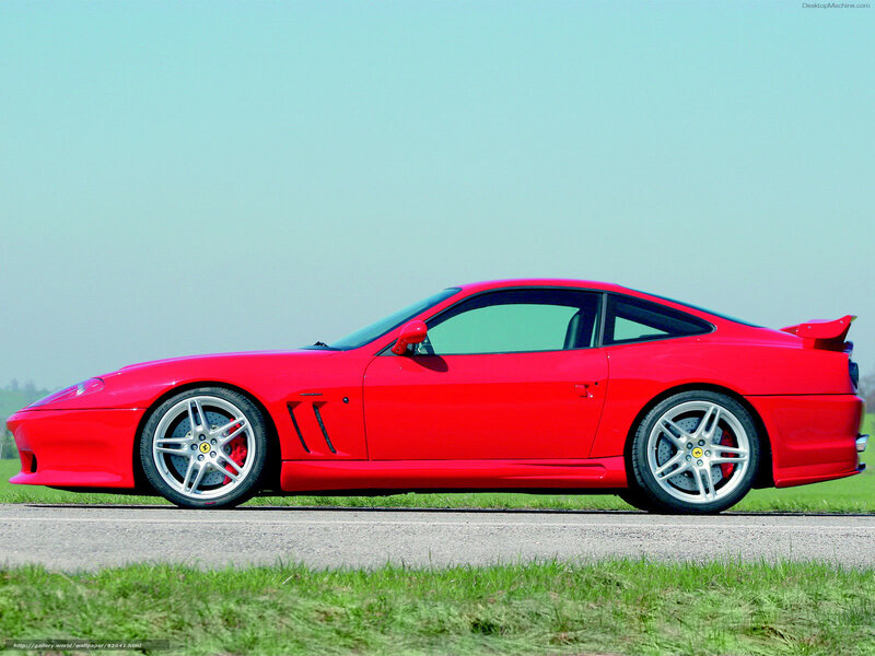 Red Ferrari sports car