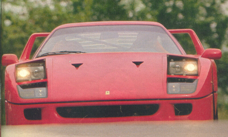 red ferrari sports car