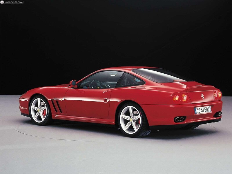 Red Ferrari sports car