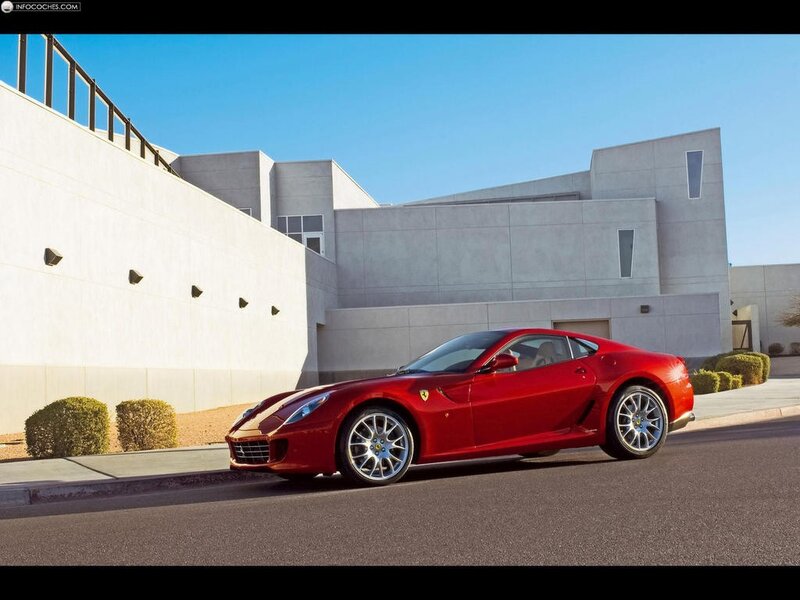 Red Ferrari sports car