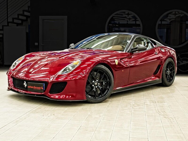 Red Ferrari sports car