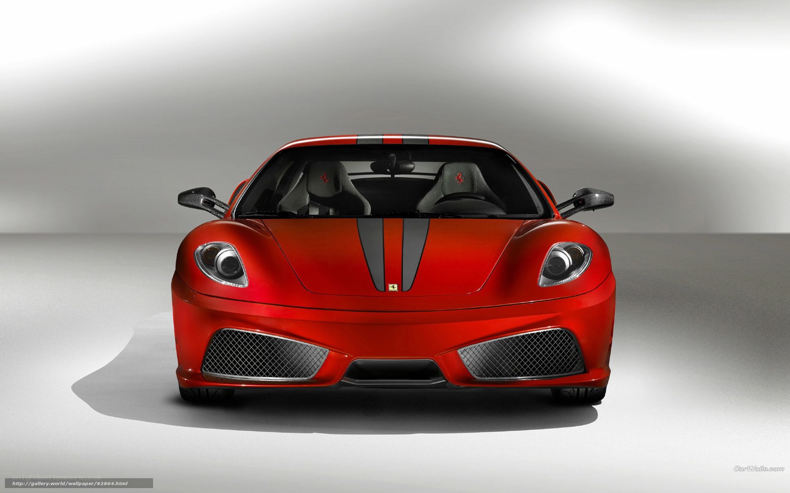 Red Ferrari sports car