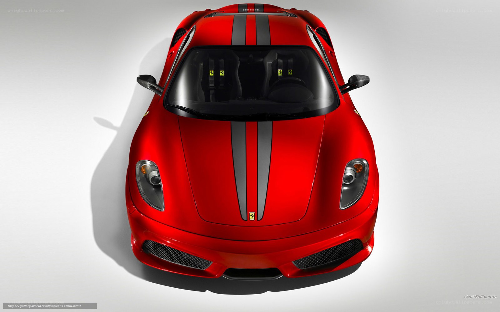 red ferrari sports car