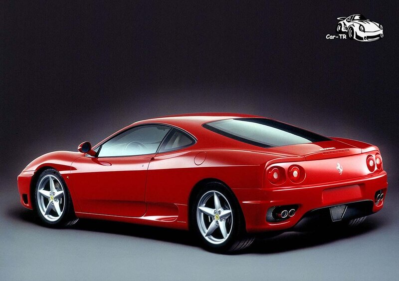 Red Ferrari sports car
