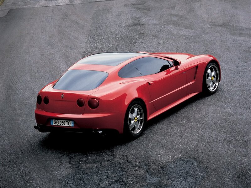 Red Ferrari sports car