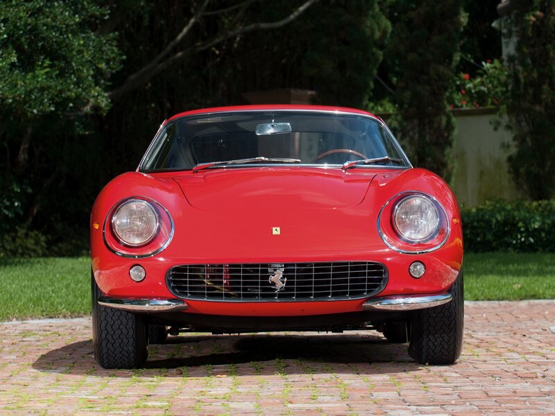 Red Ferrari sports car