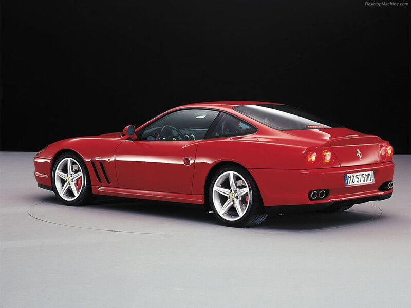 Red Ferrari sports car