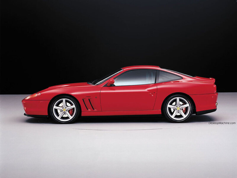 red ferrari sports car