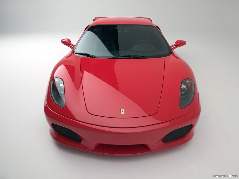 red ferrari sports car