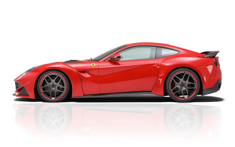 Red Ferrari Sports Car — Clean