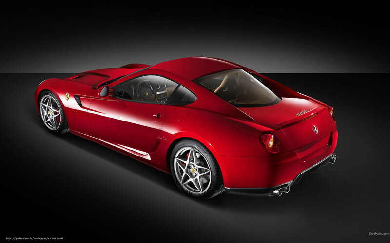 Red Ferrari Sports Car — Dramatic, Photograph, Wheels, Exhaust