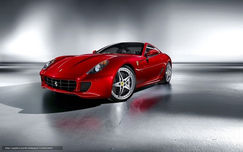 Red Ferrari Sports Car — Dramatic, Photograph, Wheels, Studio