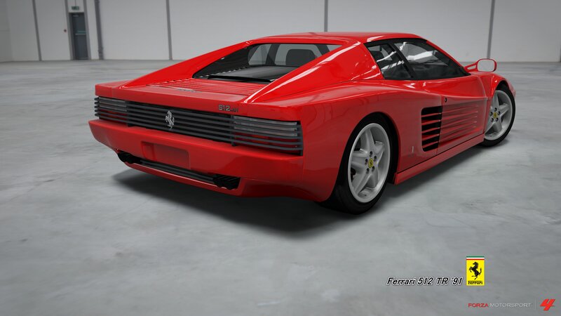 Red Ferrari Sports Car — Neutral, 3d Render, Garage