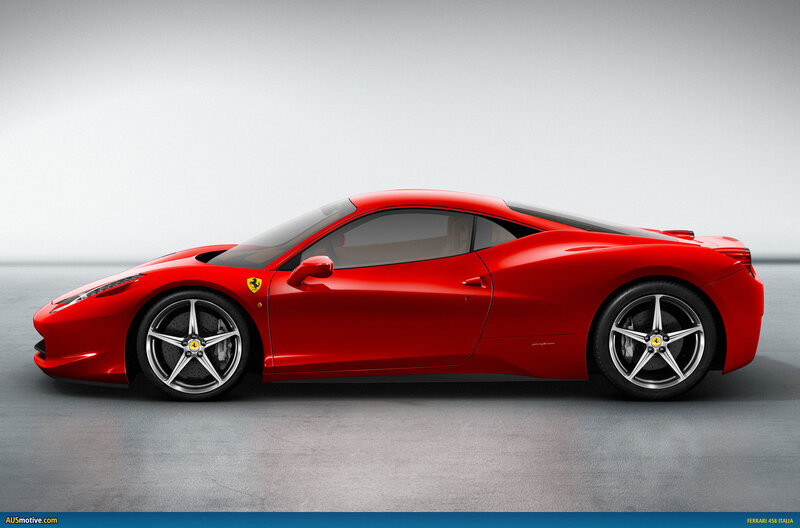 Red Ferrari Sports Car — Neutral